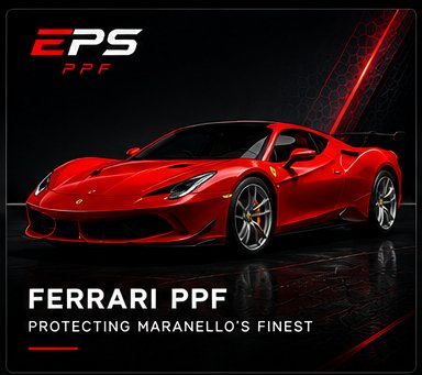 Ferrari PPF — protecting Maranello's finest from EPS PPF Watford