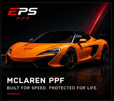 McLaren PPF — built for speed, protected for life by EPS PPF Watford