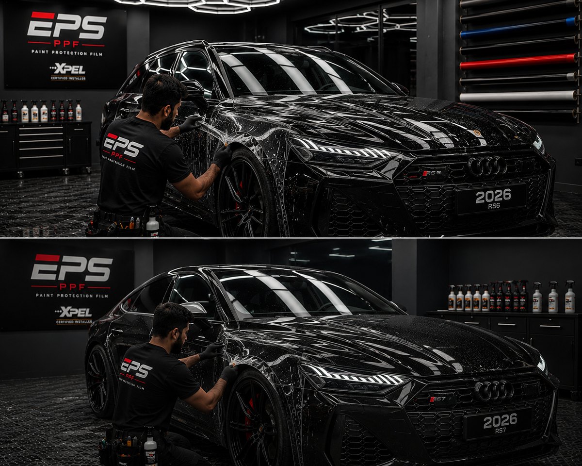 Audi RS6 Avant PPF coverage detail