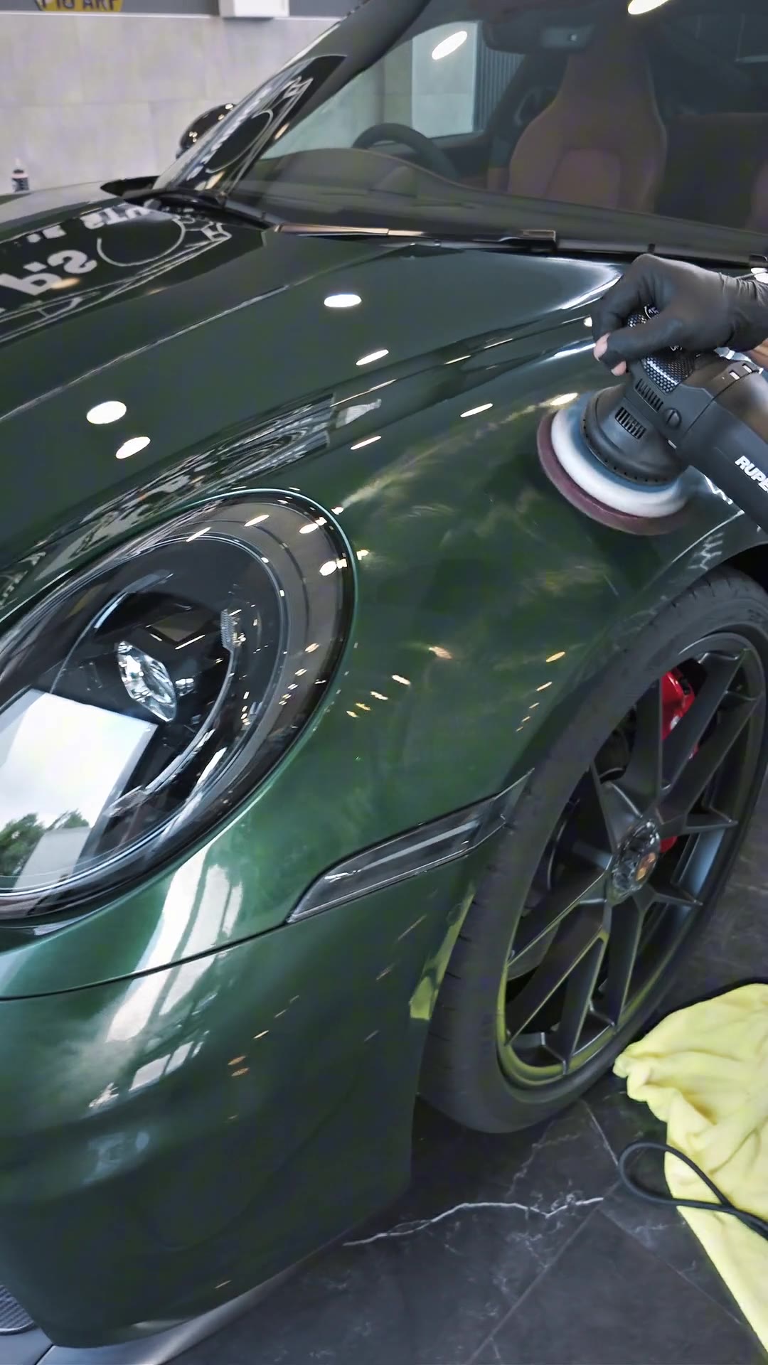 Porsche GTS · Paint correction