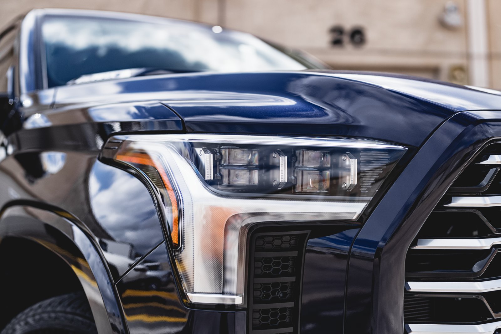 Toyota Tundra body panel with Fusion Plus gloss