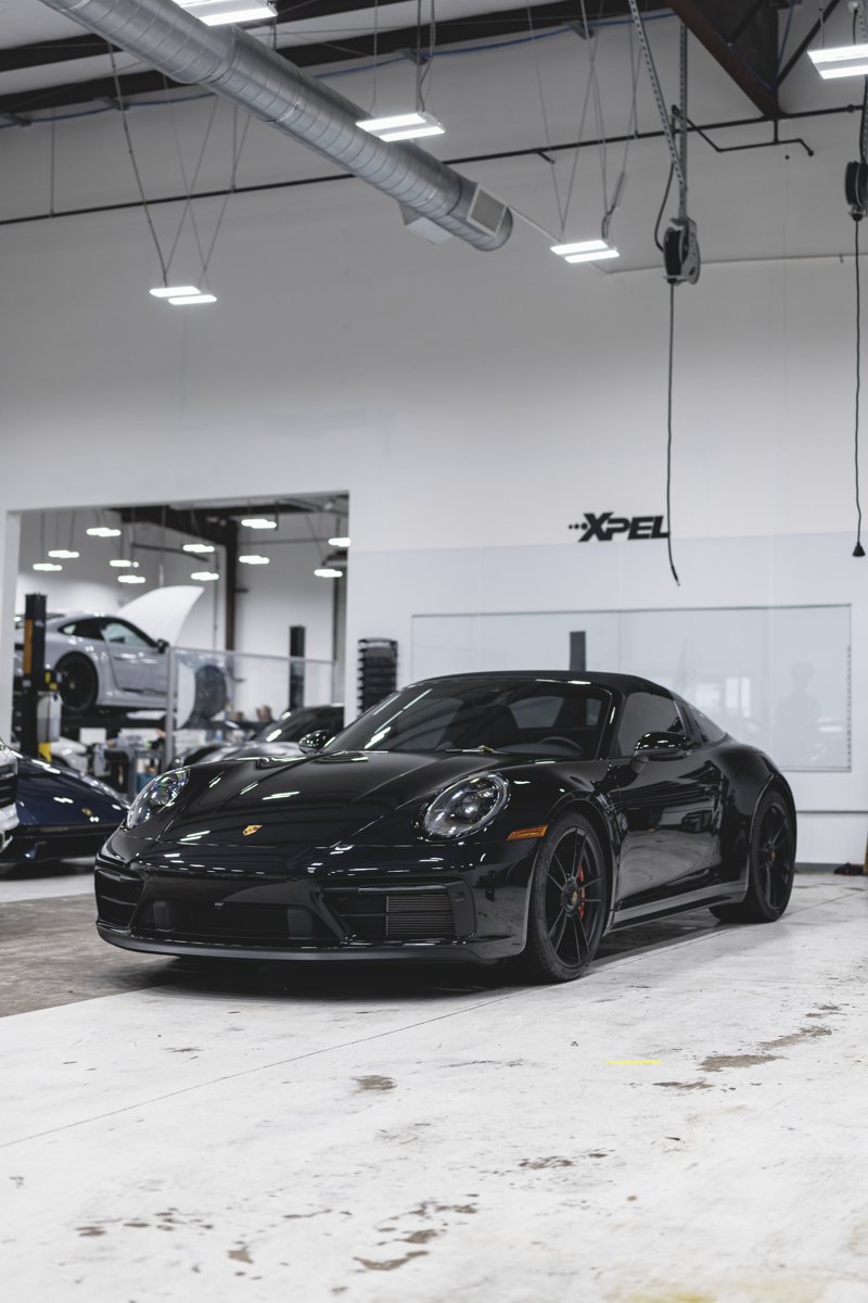 Porsche Targa with XPEL PRIME XR Plus window tint