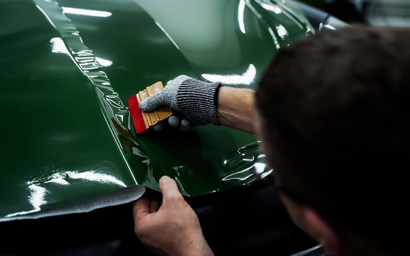 Vehicle wrap example